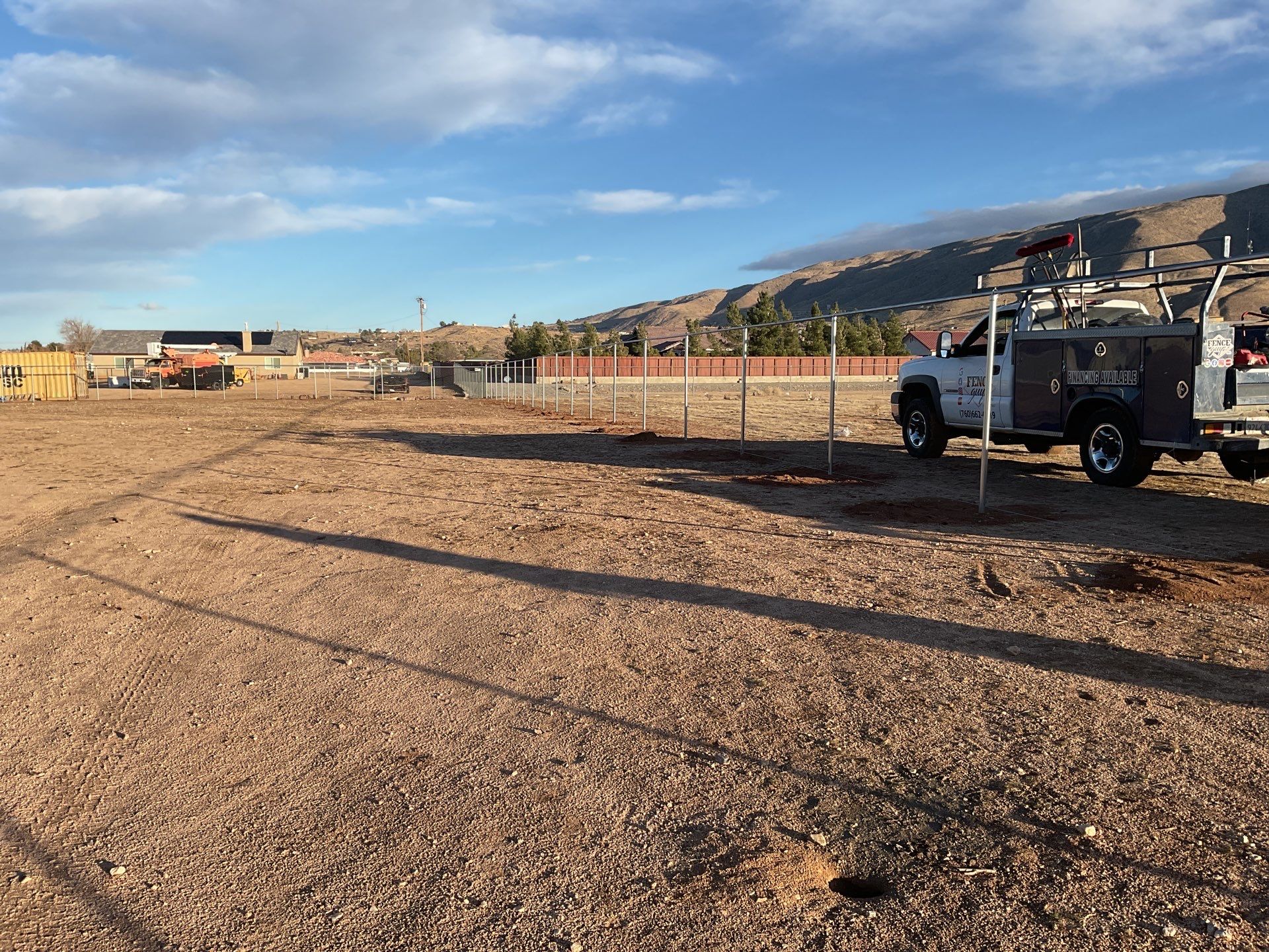 6ft and 5 ft chain link by Fence Guys Inc. 
