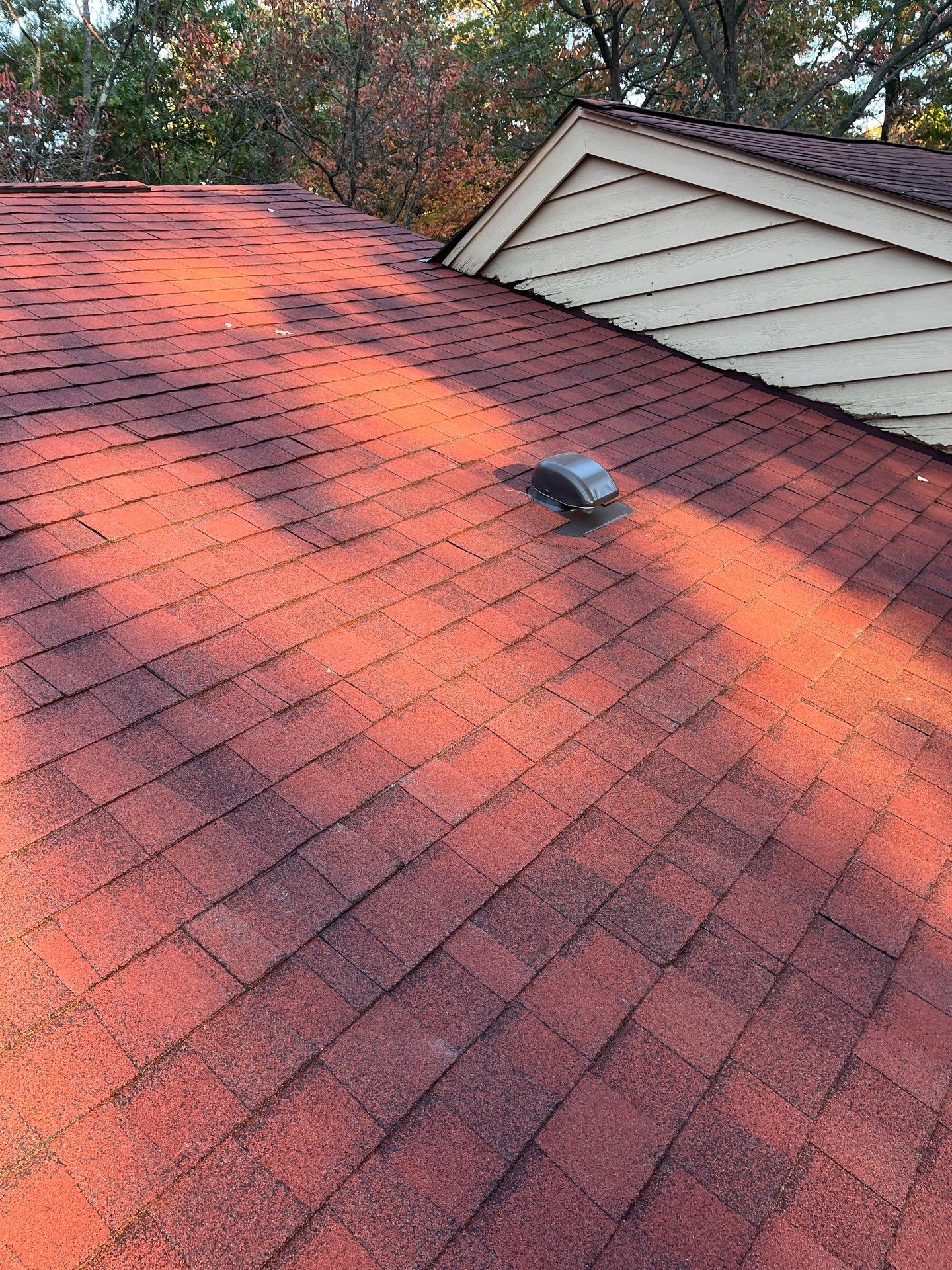 Reston: Residential Roof Replacement with CertainTeed Landmark Pro Designer Shingles in Max Def Red Oak by RM Banning, Inc.