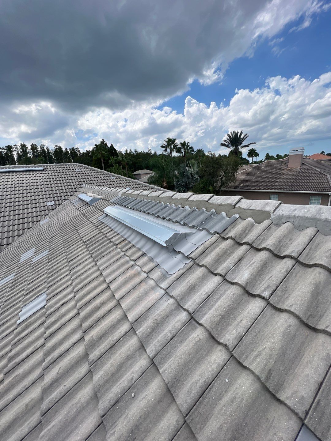 Residential Roofing Repair using Concrete Roof Tile by RoofSmith of Tampa Bay