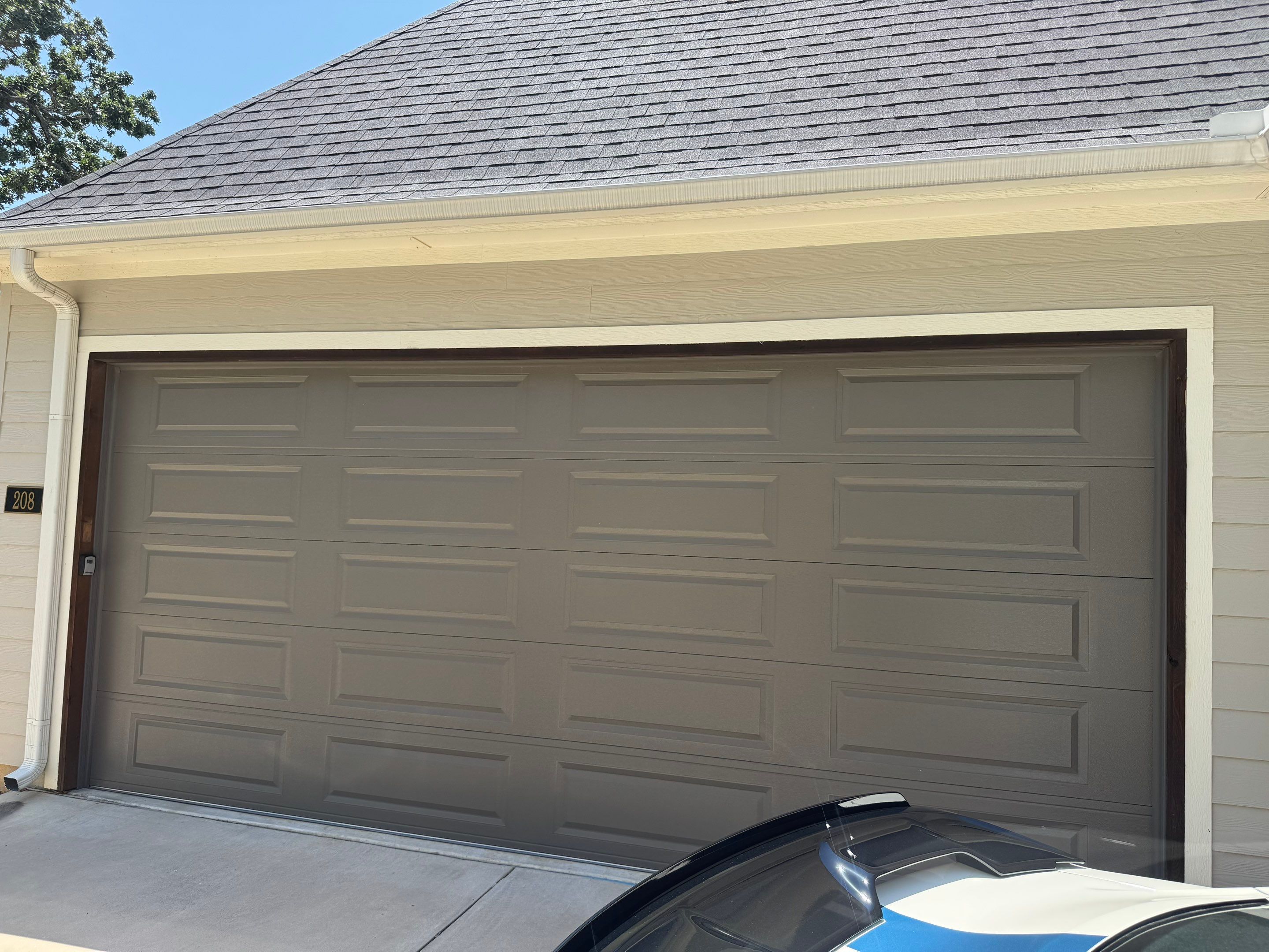 CHI High-Lift Garage Door and LiftMaster Opener Installation in Roanoke by Meadows Garage Doors