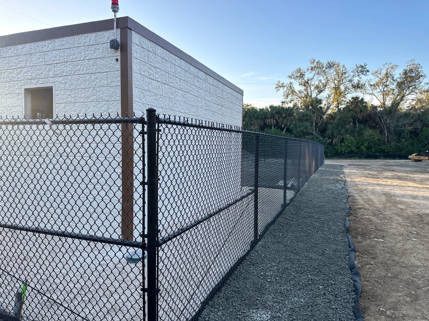 Chain-link Fence Installation using Chain-link Fence by Asap fence and gates, LLC