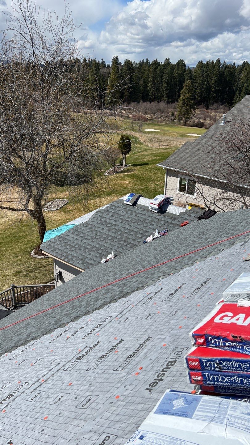 GAF Timberline HDZ - Pewter Gray by Montana Roofing Solutions