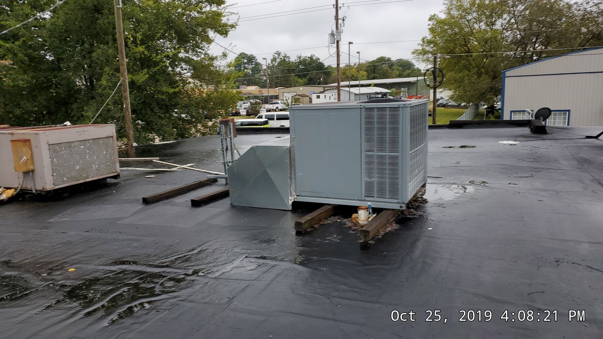 Store Building in Hope by Hostetler Roofing