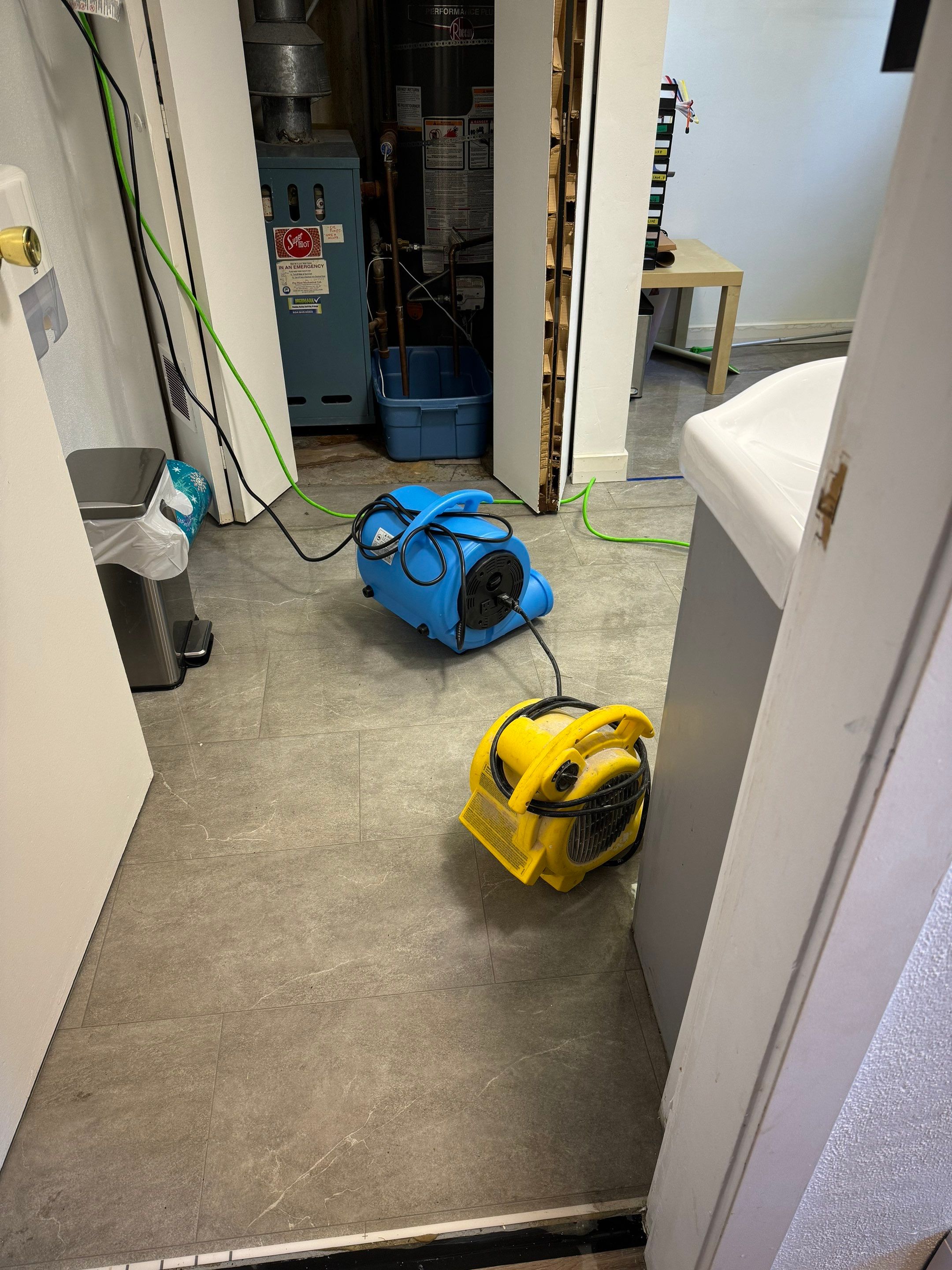 Flood Restoration - Taylor Way by YVR Construction Group