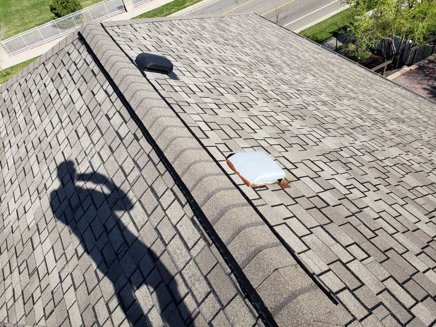 Hail Damage using GAF Timberline Ultra by The Roof Doctor