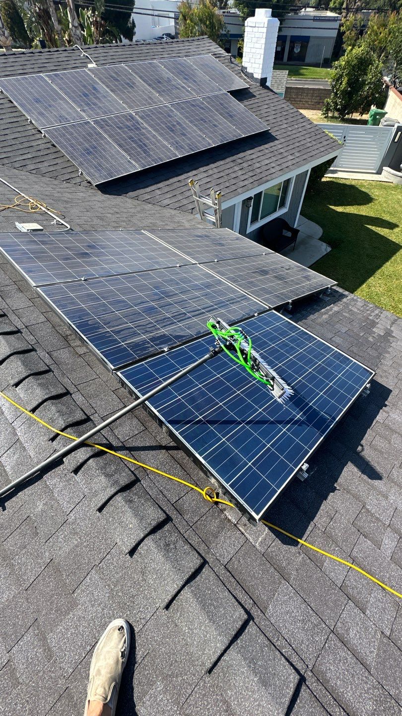 Solar Cleaning in Chino by Property Cleaning Experts, LLC