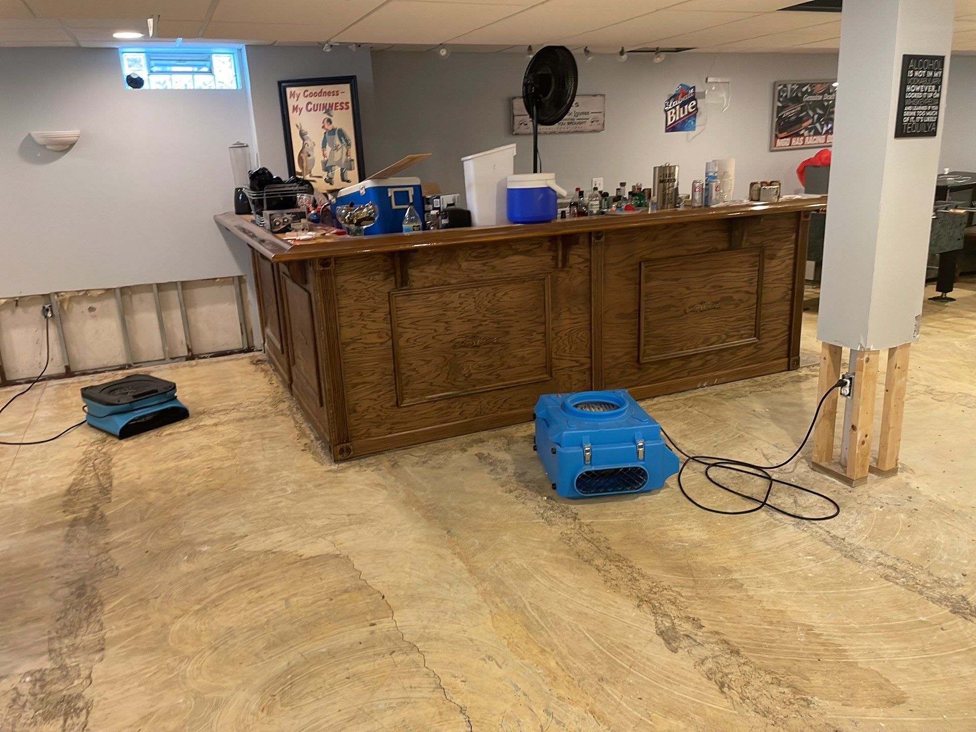 Project in Farmington Hills by EzDry Water Mitigation & Property Restoration