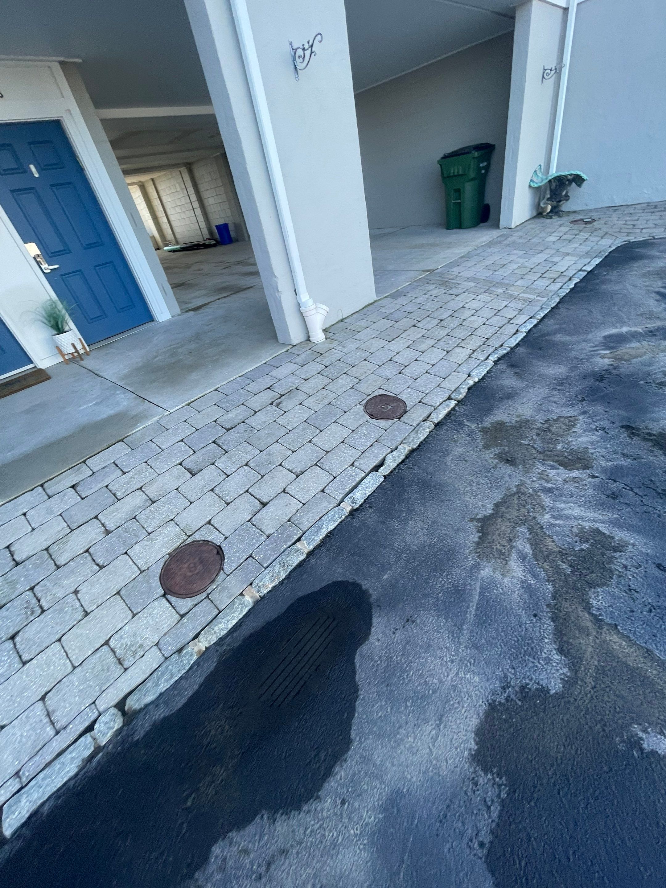 Pavers Cleaned & Concrete Cleaning by SJ Exterior