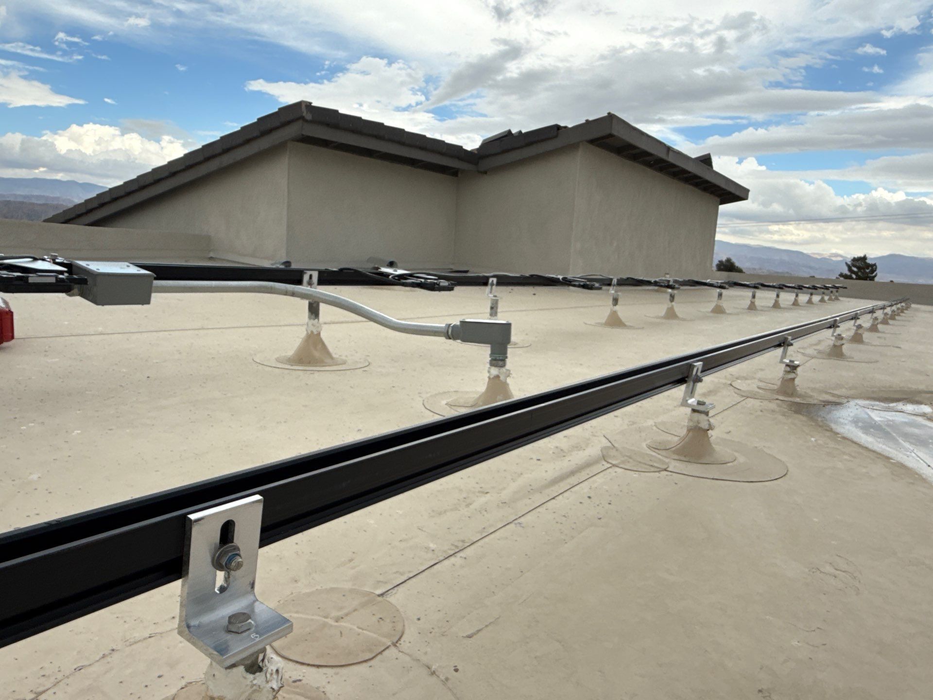 Project in Bermuda Dunes  by Goat Solar Inc. 