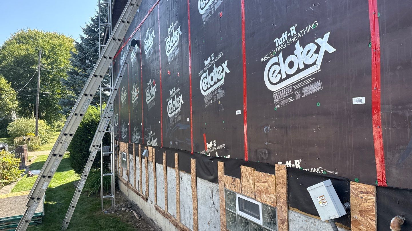 Siding Replacement using Alside Charter Oak D4.5" Cape Cod Grey by 180 Contractors