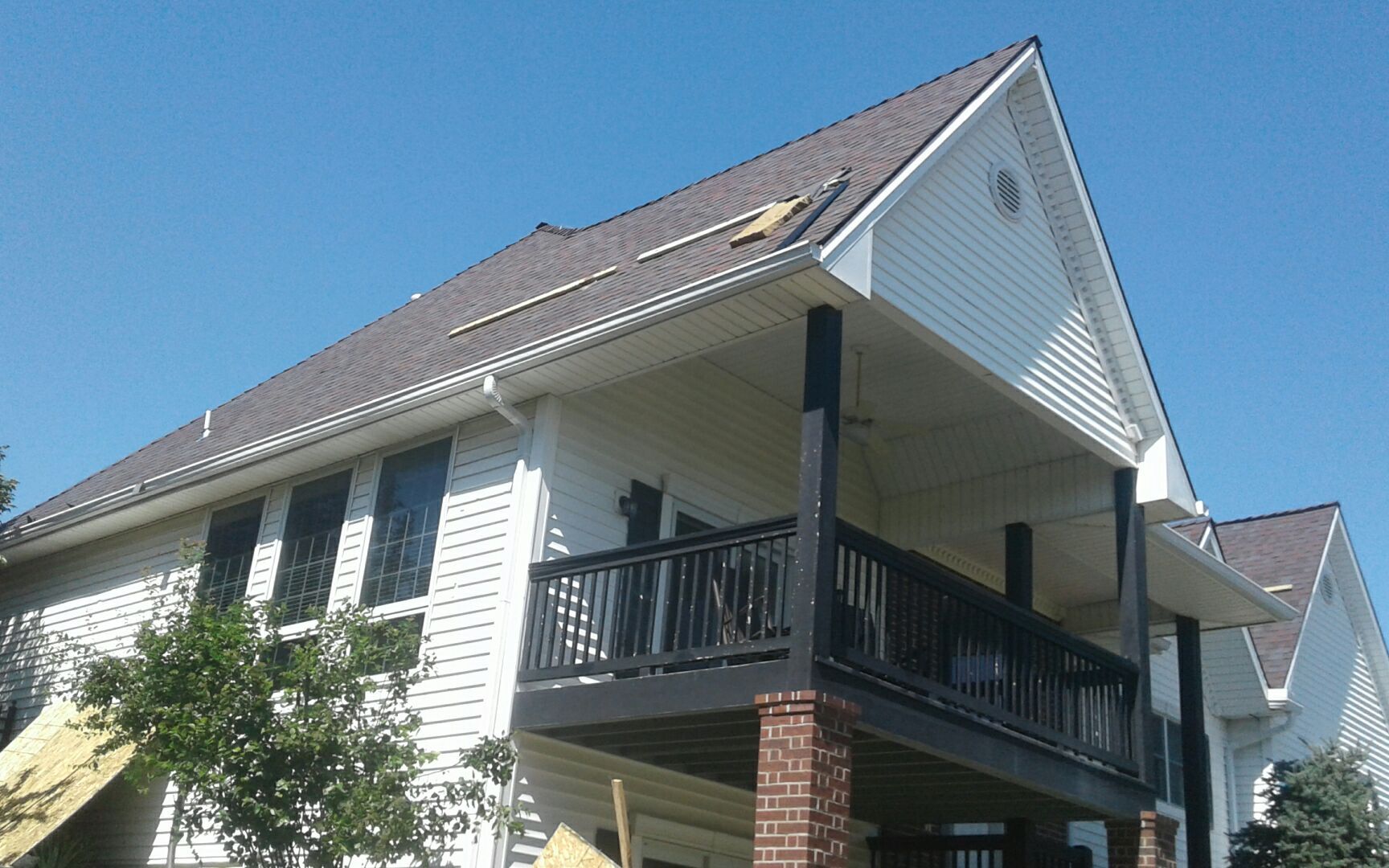 ROOF SIDING GUTTER REPLACEMENT after major Stom  using Owens Corning Duration and Alside Prodigy Siding by Gorilla Exteriors Contracting, LLC