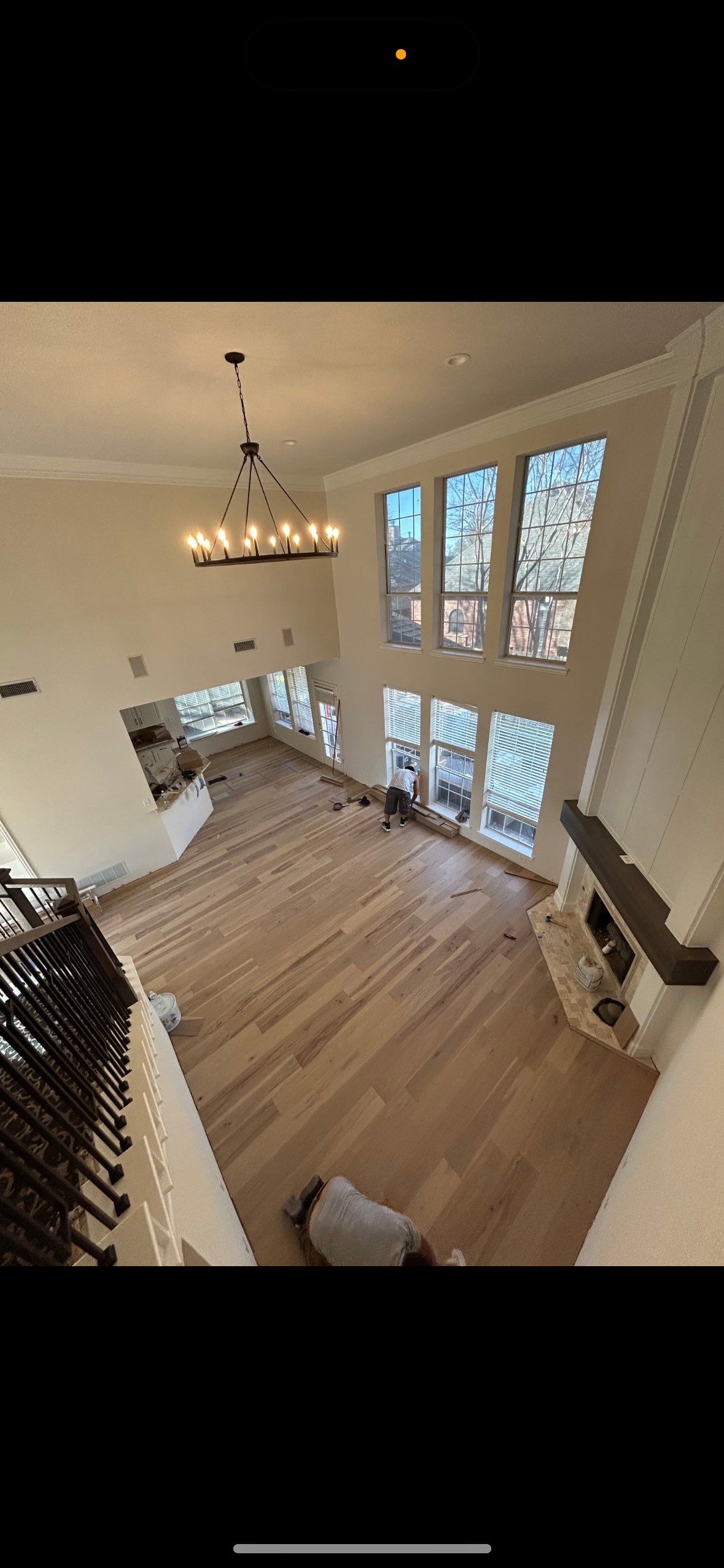 Wide-Plank Hardwood Floor Replacement and Interior Renovation in Corinth by Simmons Floors