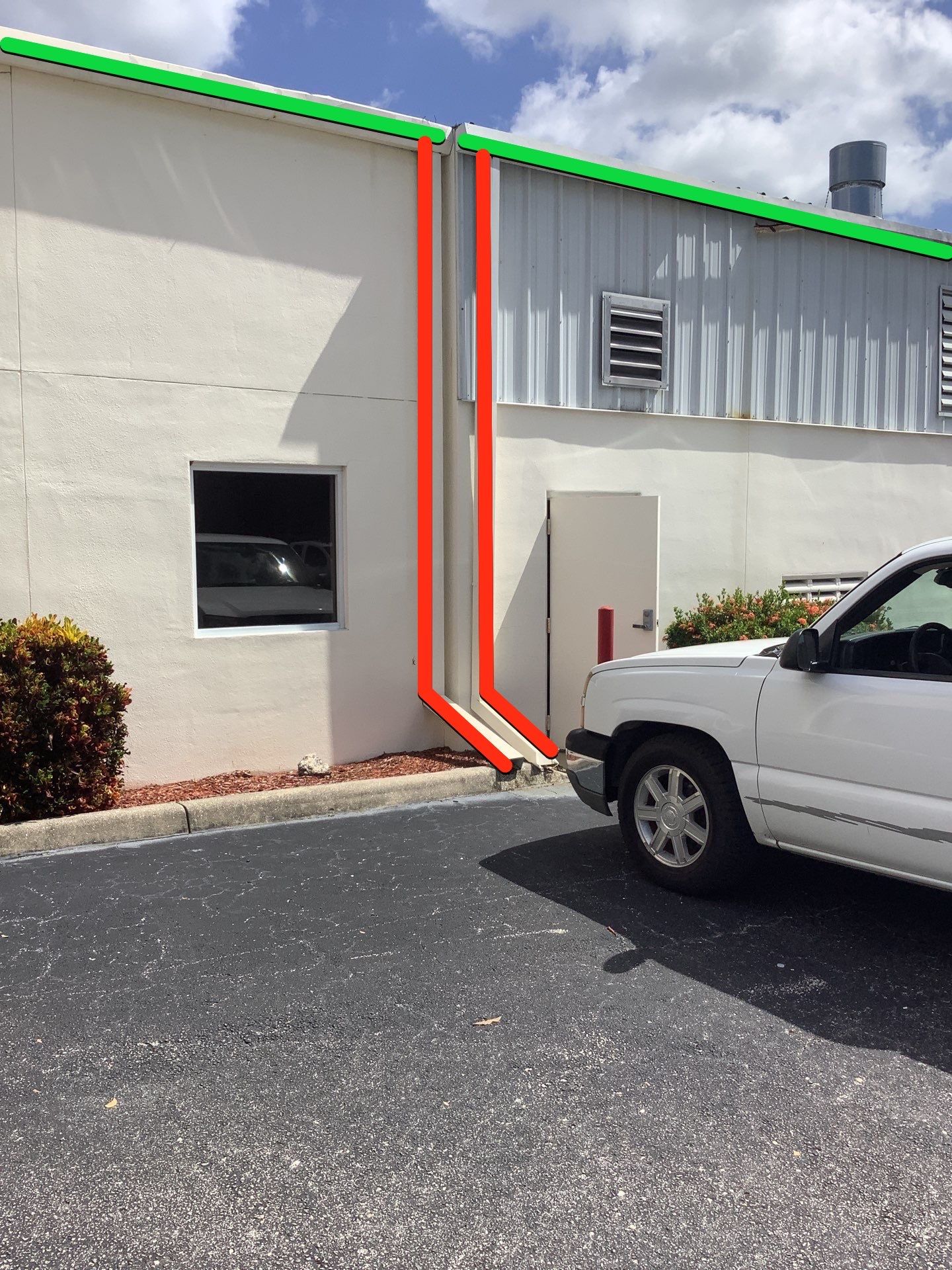 White 6-Inch Gutters with Downspouts in Bradenton FL by Gutter Professors