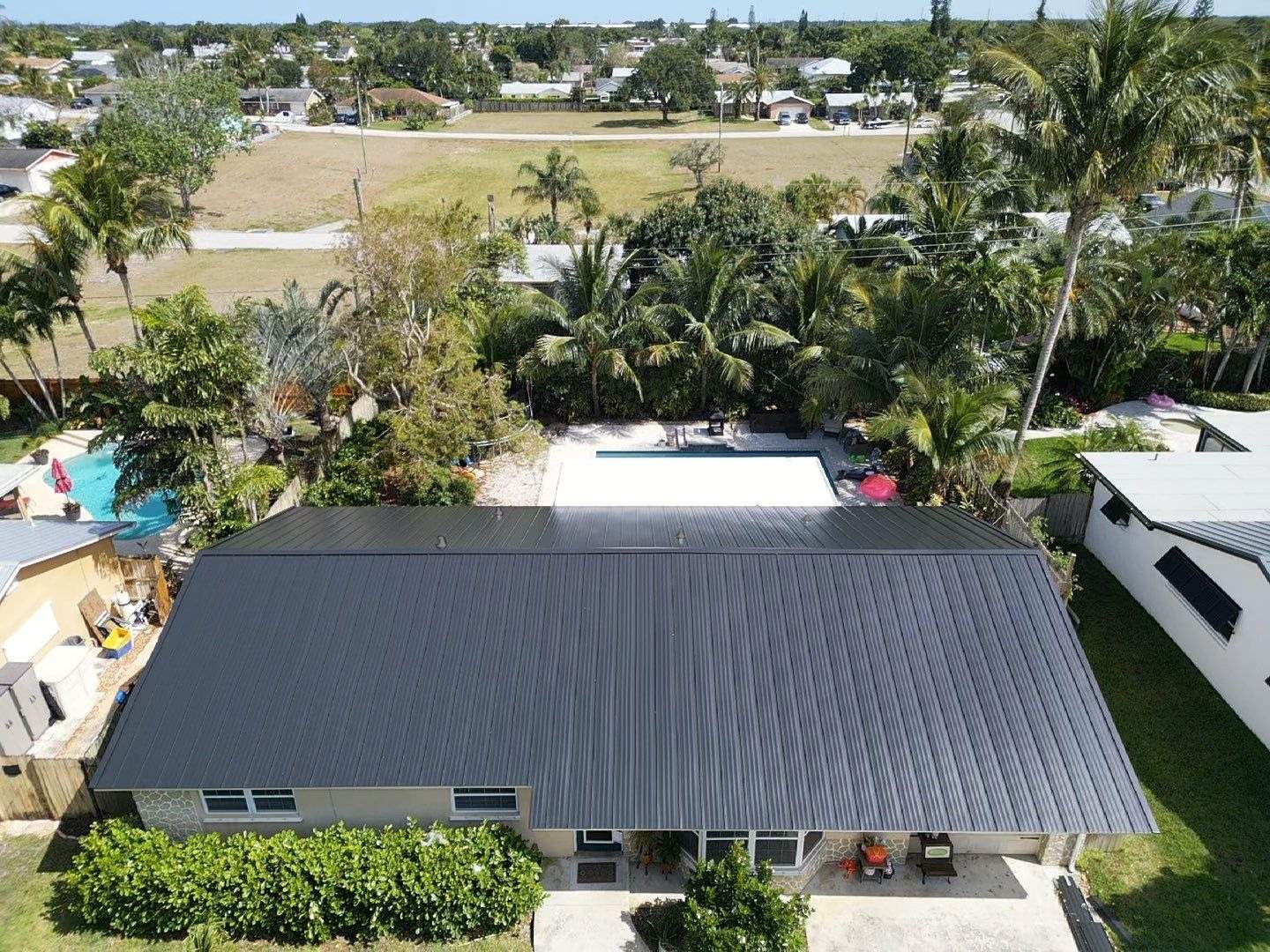 Kynar (Color Coated) Standing Seam Metal Roof Replacement by Sailfish Roofing