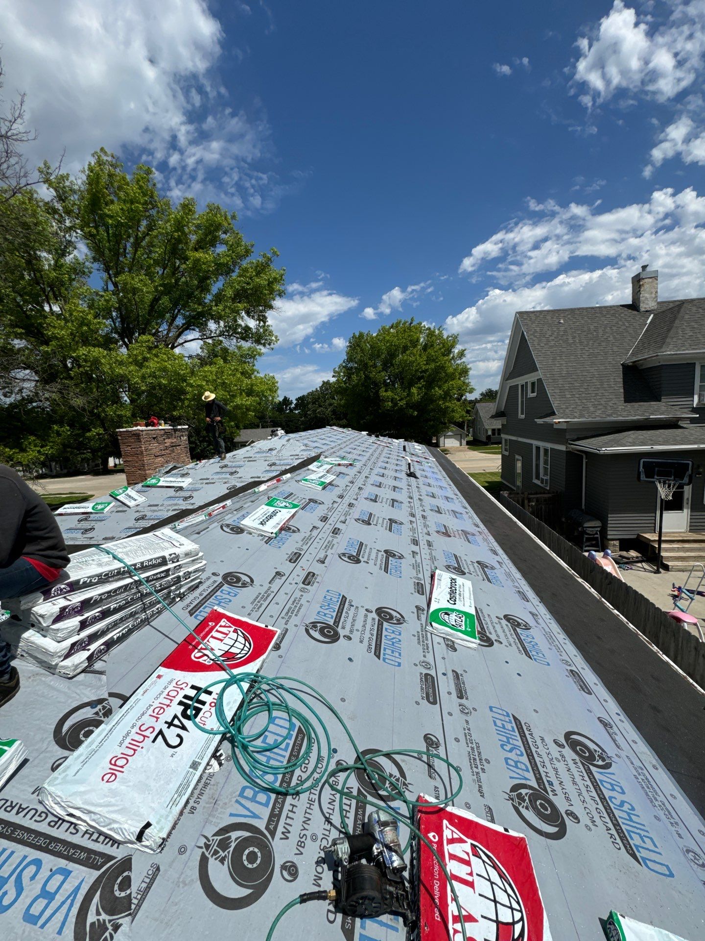 Auburn Roof Replacement by Crows Roofing LLC