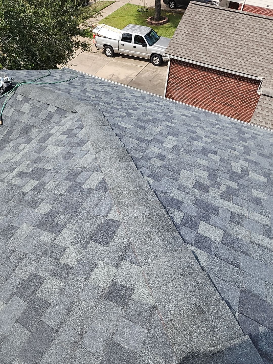Residential Roofing Installation using Owen's Corning Duration (Lifetime) Shingles by Roof Repair Company
