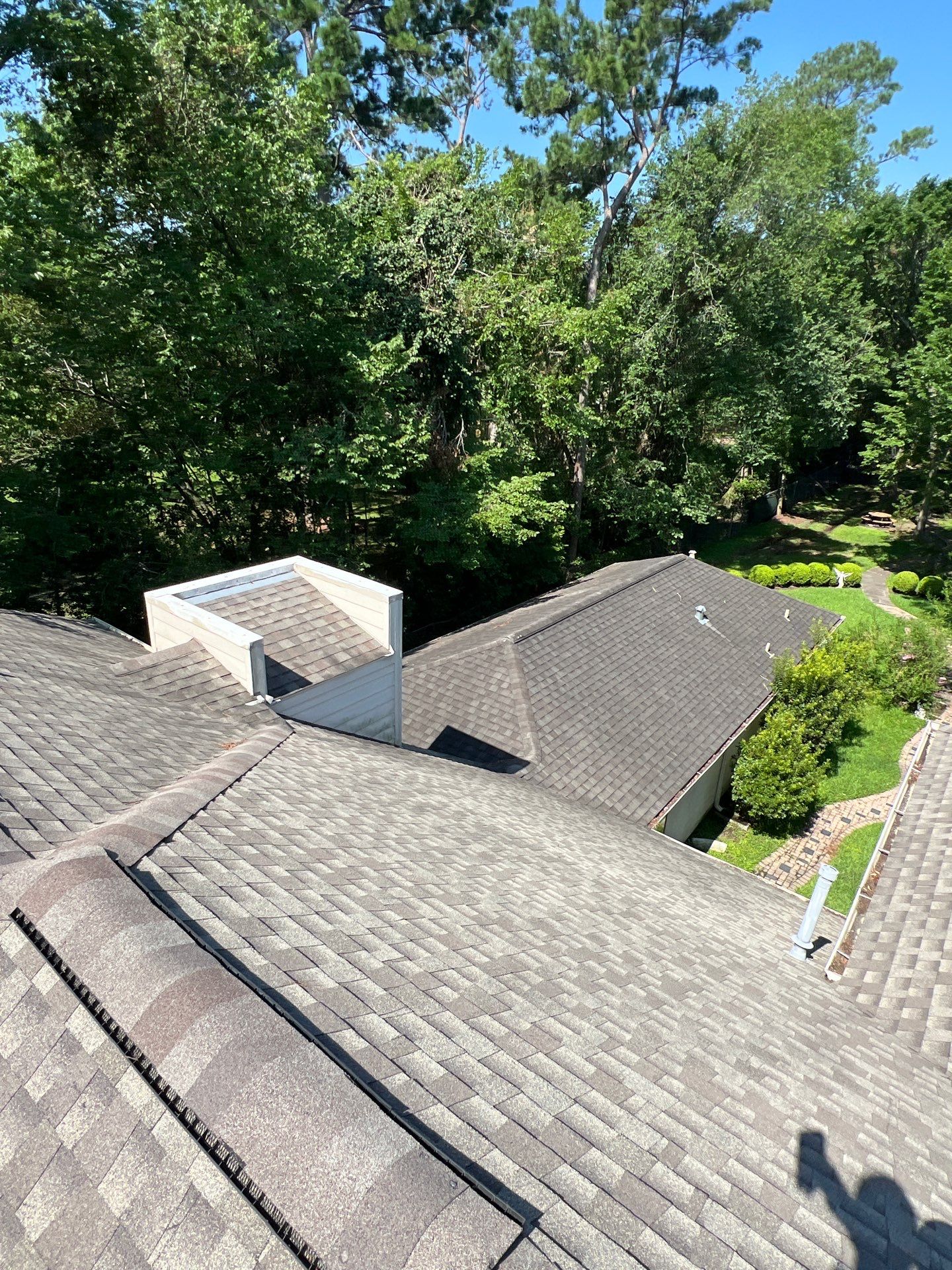 Hail Damage using Metal by Roof Repair Company