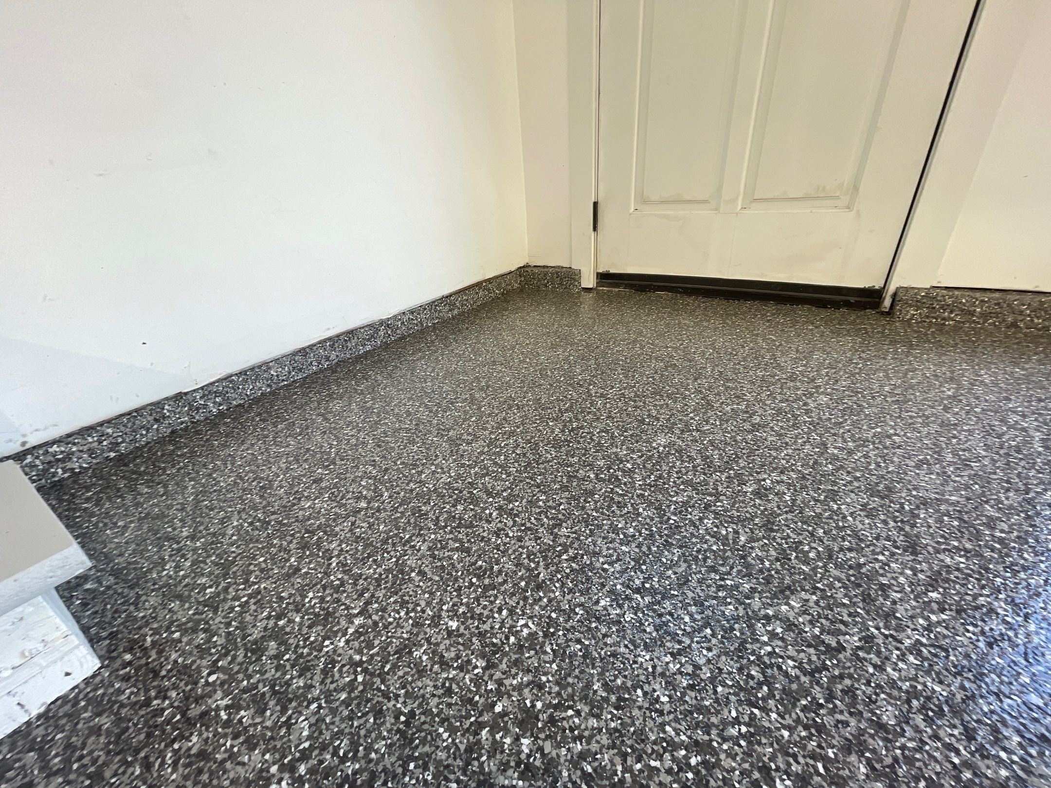 Garage Transformation using Silver Creek by Croc Coatings, LLC