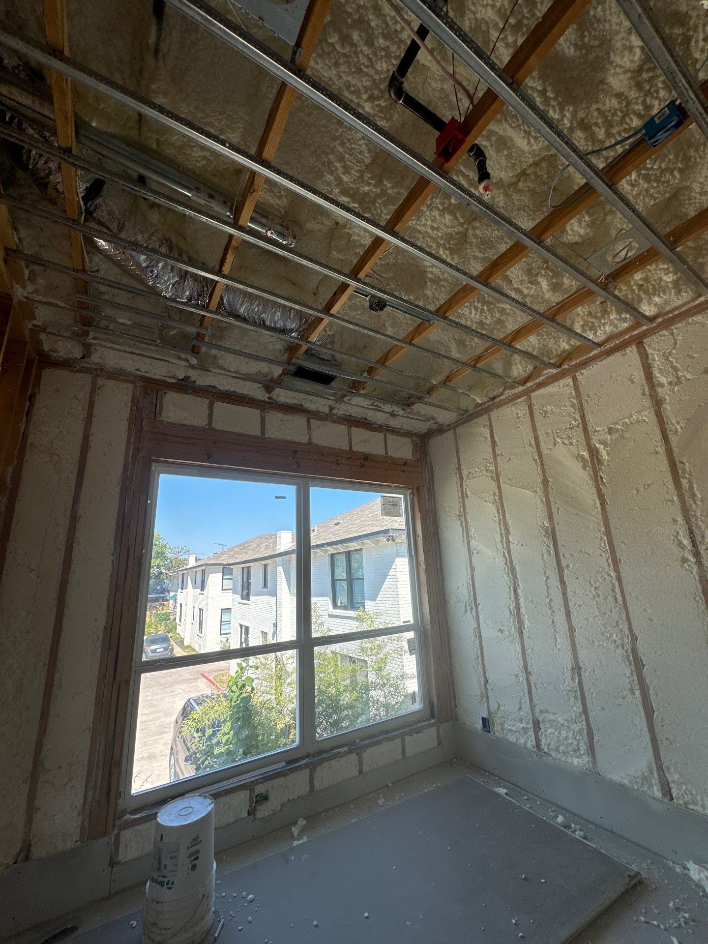 🏢 Full Foam Envelope on This Dallas Multi-Family Build by Apex Insulation Solutions