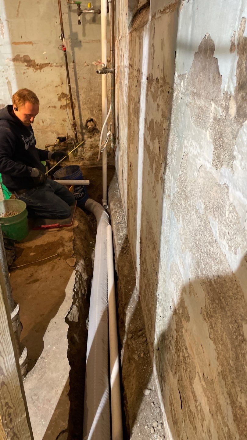 Drain Tile & Sump Pump in South MPLS by Waterproofing Northeast