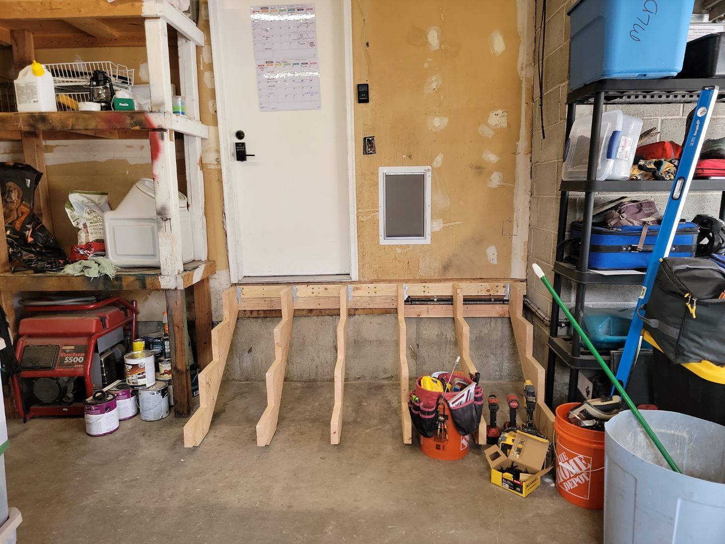 Dog Door and Stairs by Rudd Builders LLC