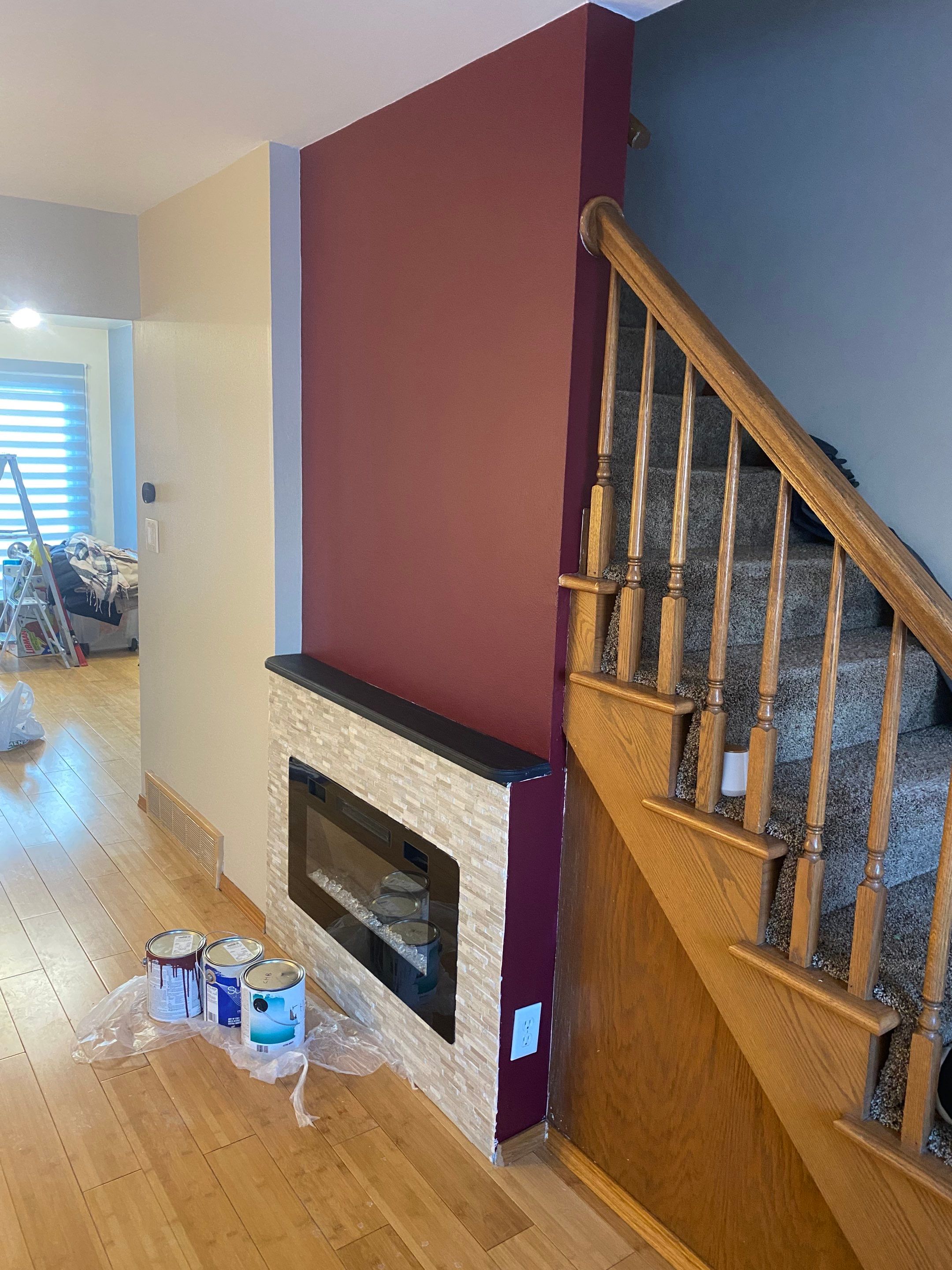 Interior Walls and Stairs Finishing by OCS Contracting Services