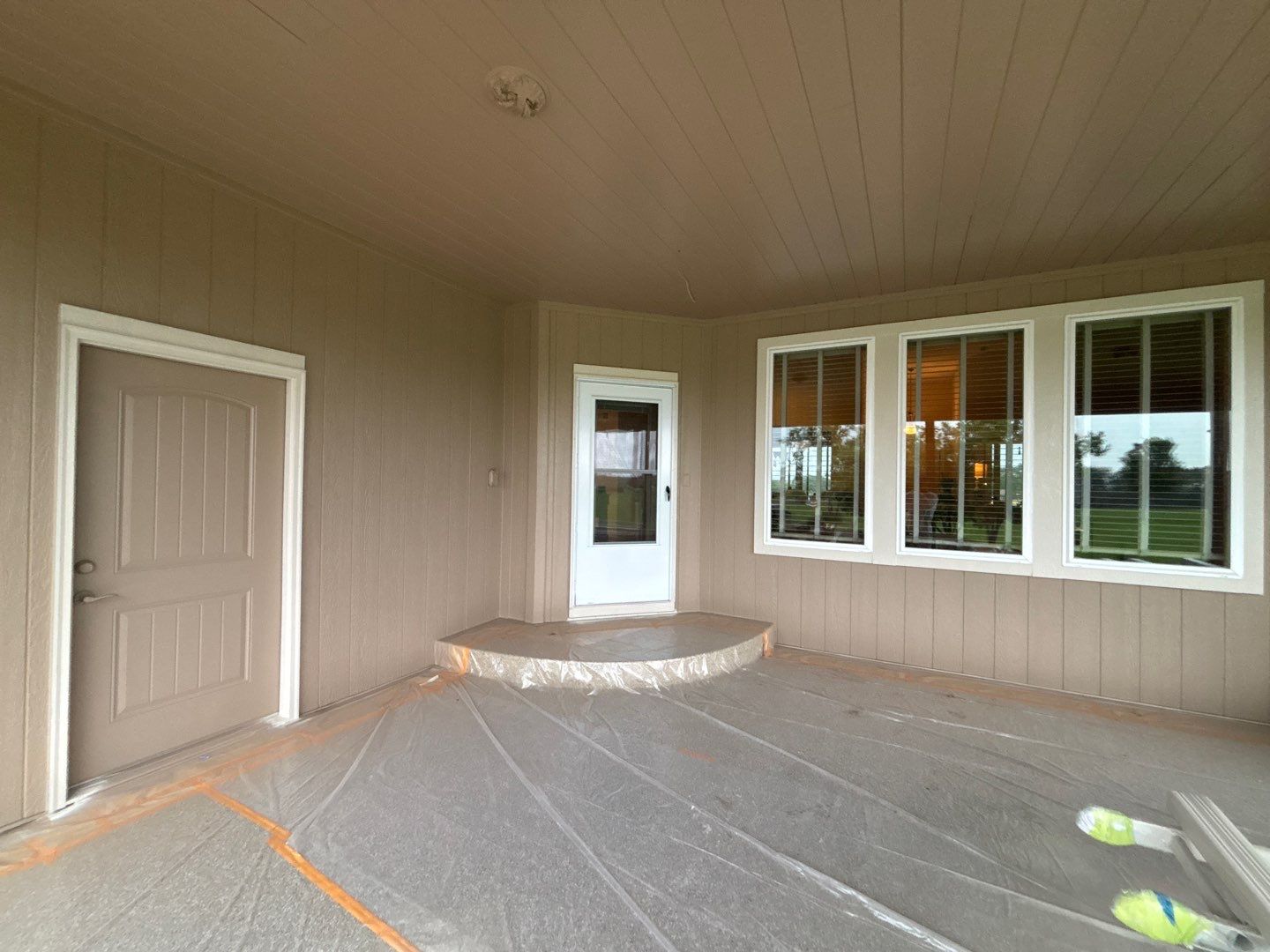 Exterior Painting and Wood Rot Repair for Wellsville Residence by Cougar Painting