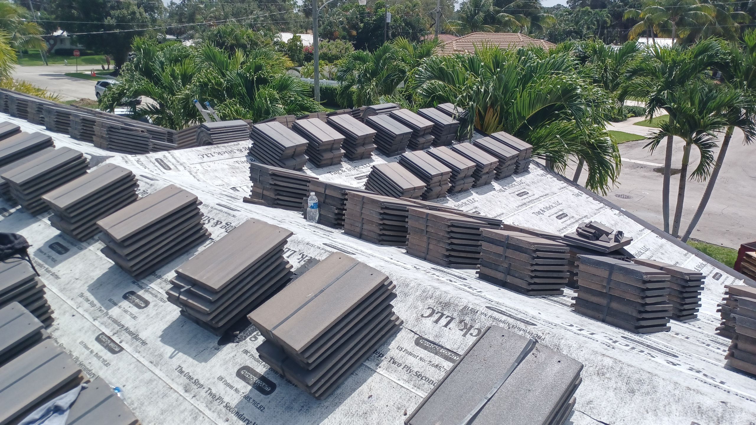 Residential Roofing Installation using Eagle Roofing Tile by BLUES BROTHERS ROOFING