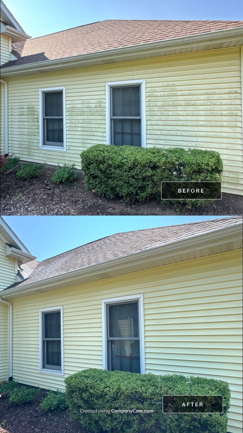 Project in McHenry by Simmons Power & Soft Washing