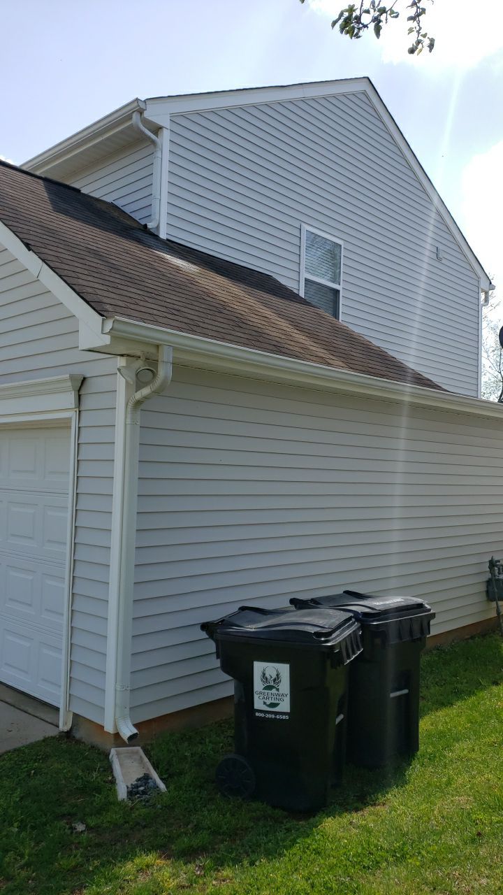 House Wash using cleaner by G&H Home Tech Pros LLC