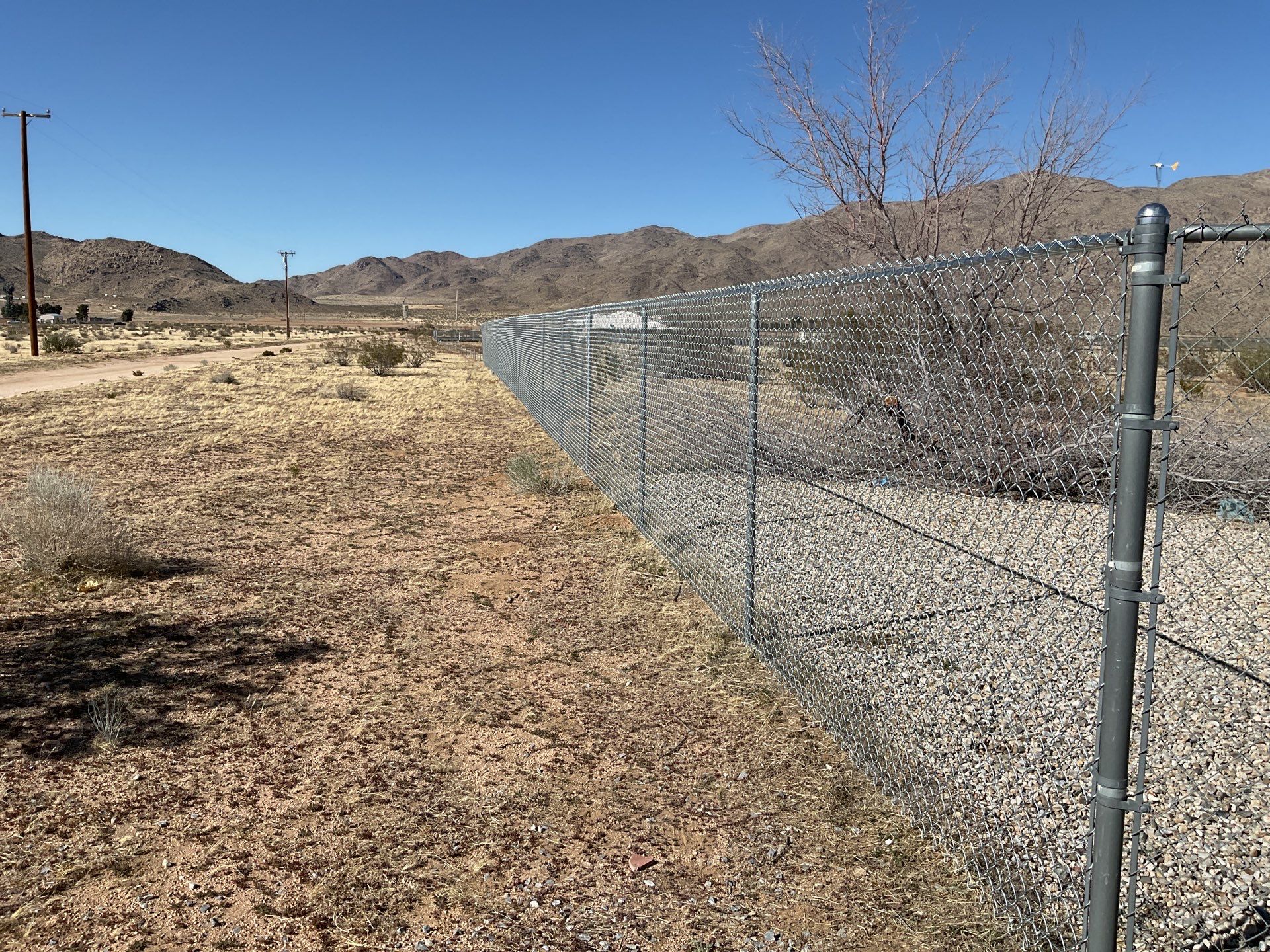 Fence Installation using chain link by Fence Guys Inc.