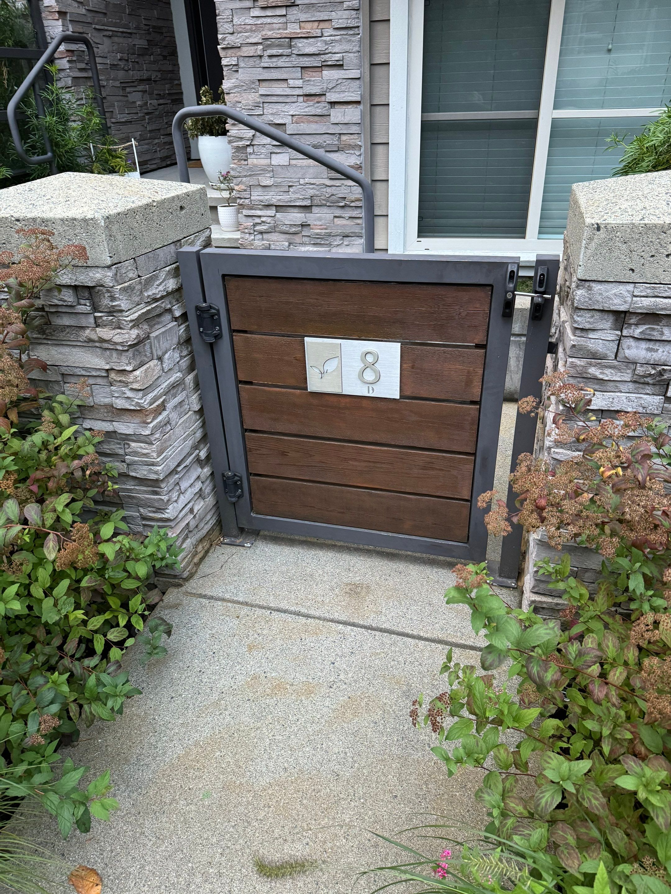 Gate Staining Project by YVR Construction Group