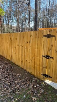 Fence using Wood Sealant