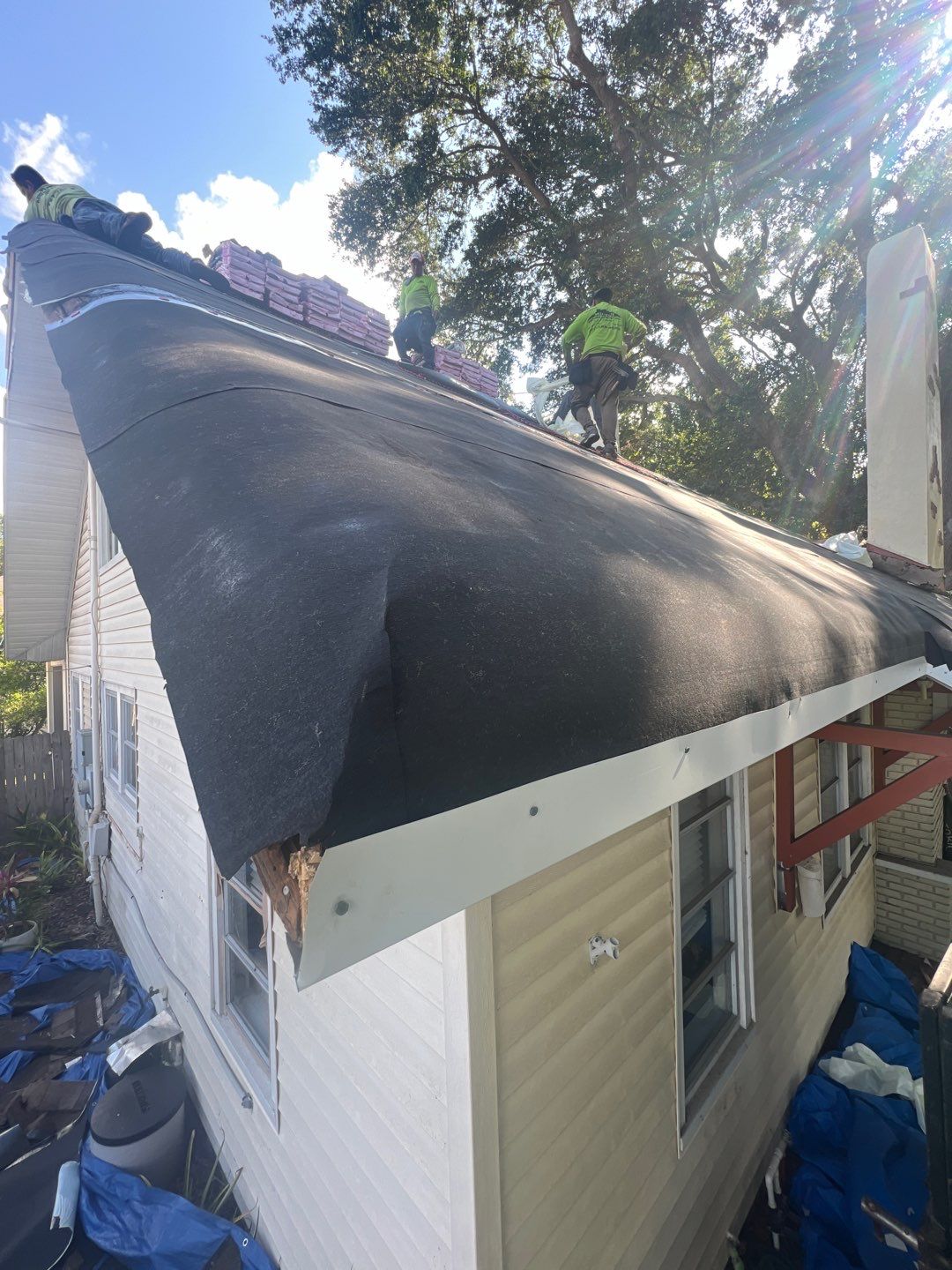 Project in St. Petersburg 33713 by Mitchell Roofing Company LLC