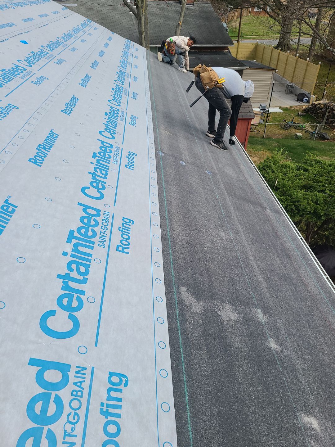 Alexandria CertainTeed Landmark Pro Roof in Max Def Charcoal Black by RM Banning, Inc.