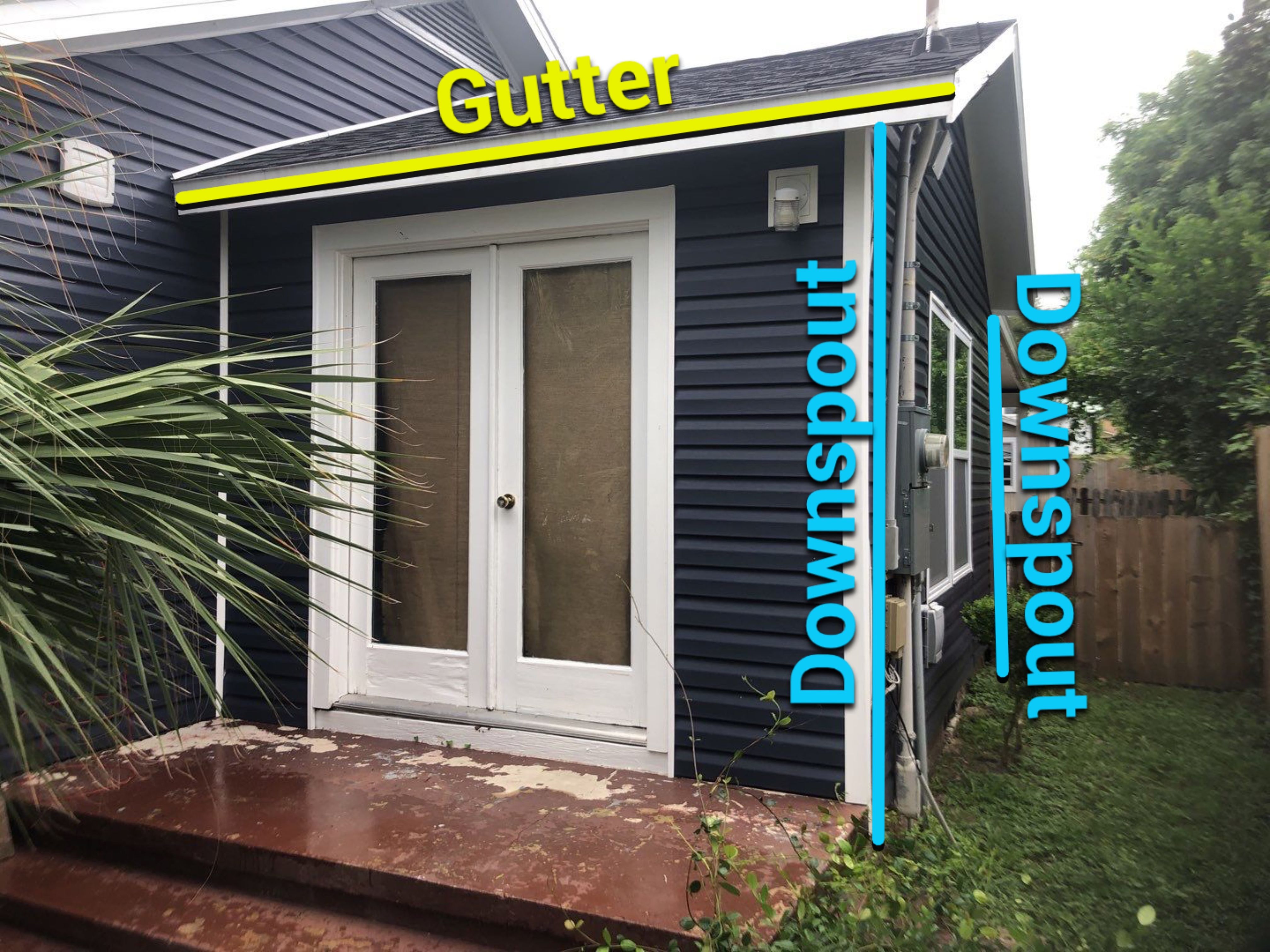 Gutter Installation using K-Style Seamless Gutters by Gutter Professors