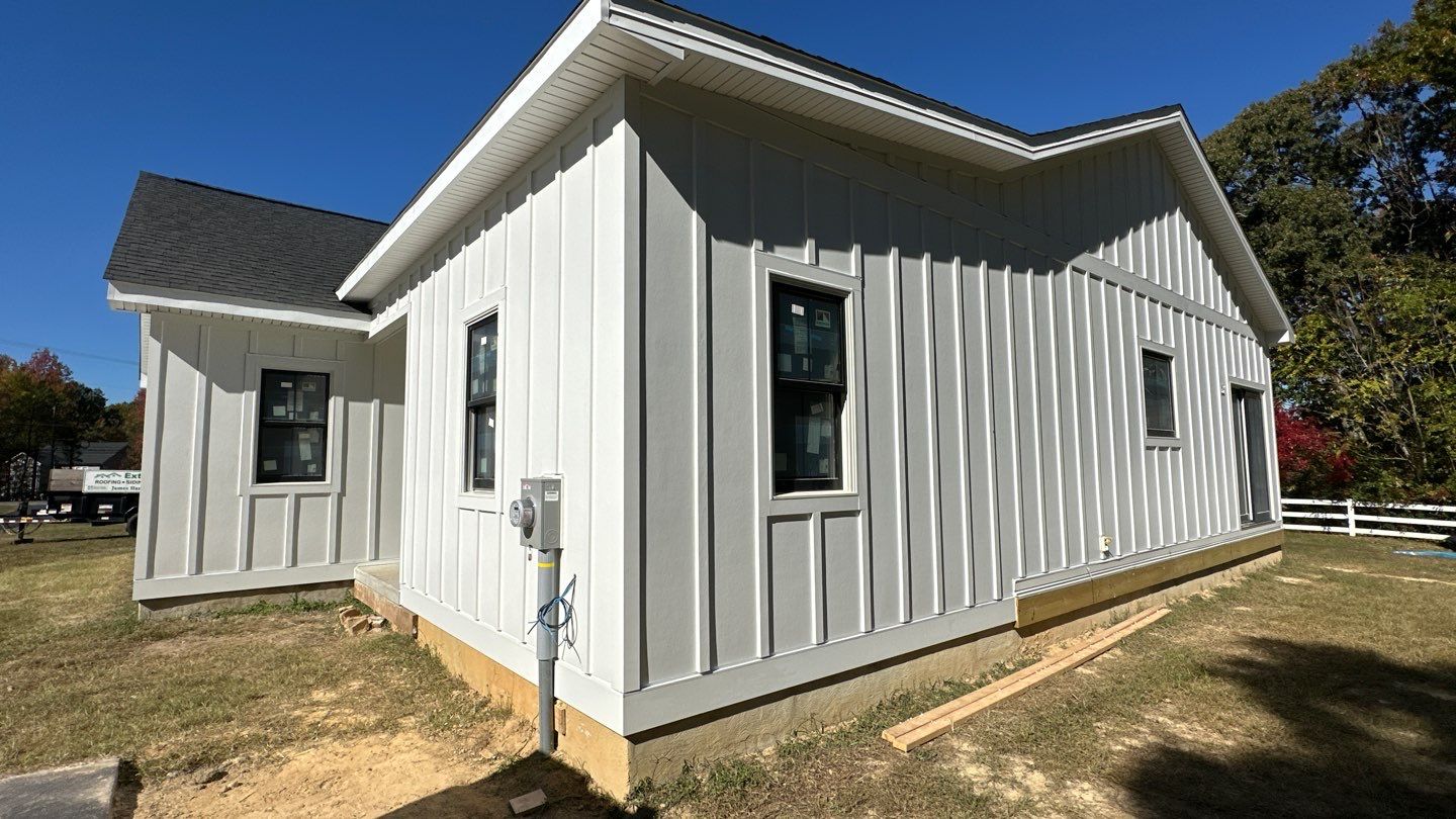 Siding Installation using JH Panel Smooth by ExteriorPros