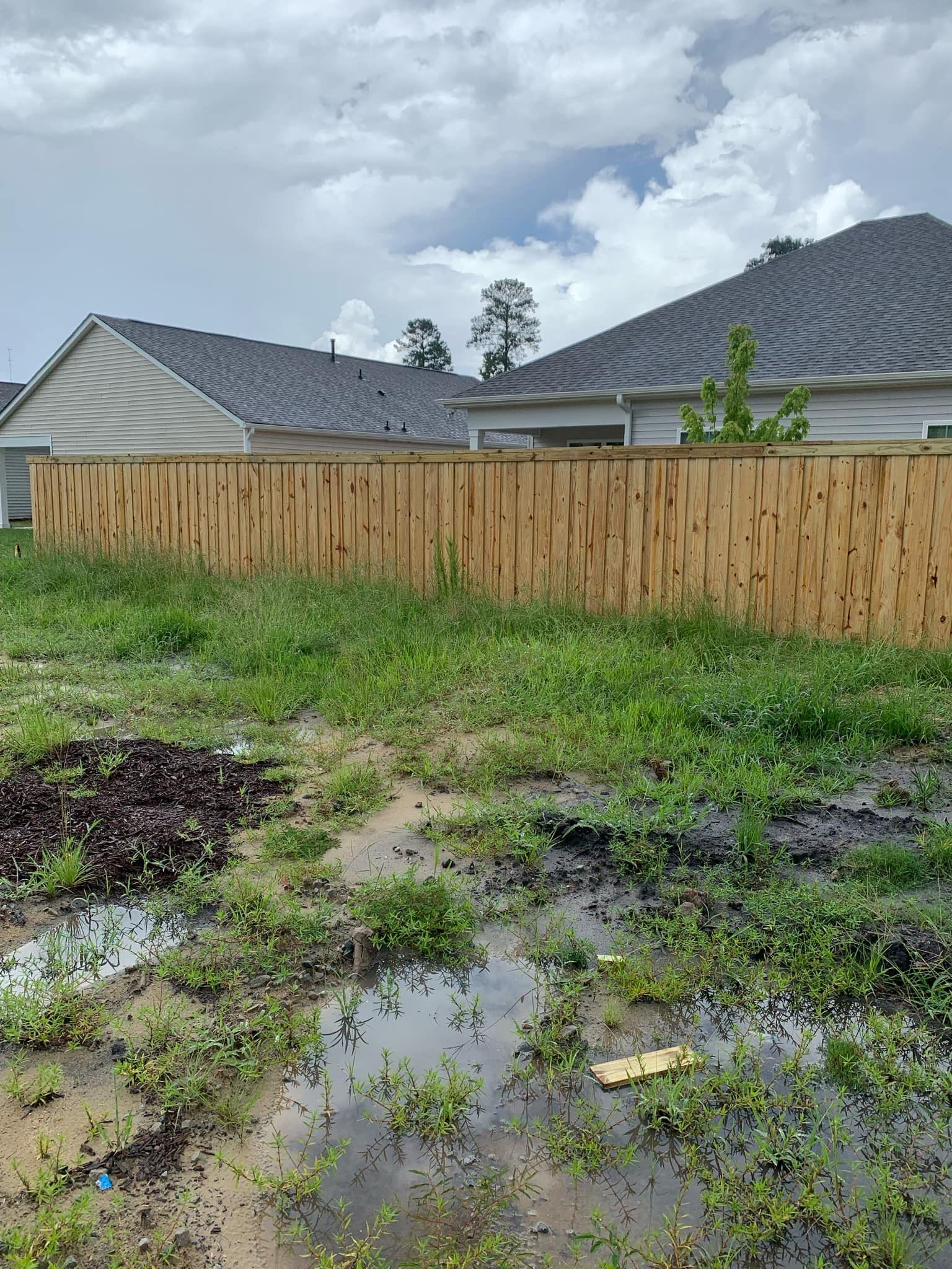 Board on Board with Top Cap by Superior Fence and Rail
