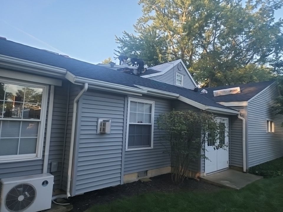 Residential Roofing Installation using GAF Timberline HDZ Charcoal by Nitro Roofing and Construction