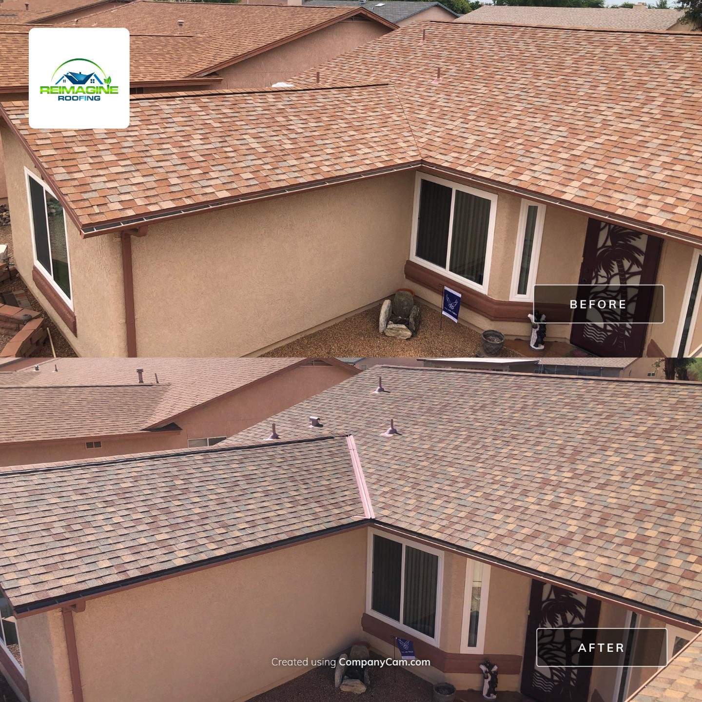 Amber Shingles by Reimagine Roofing