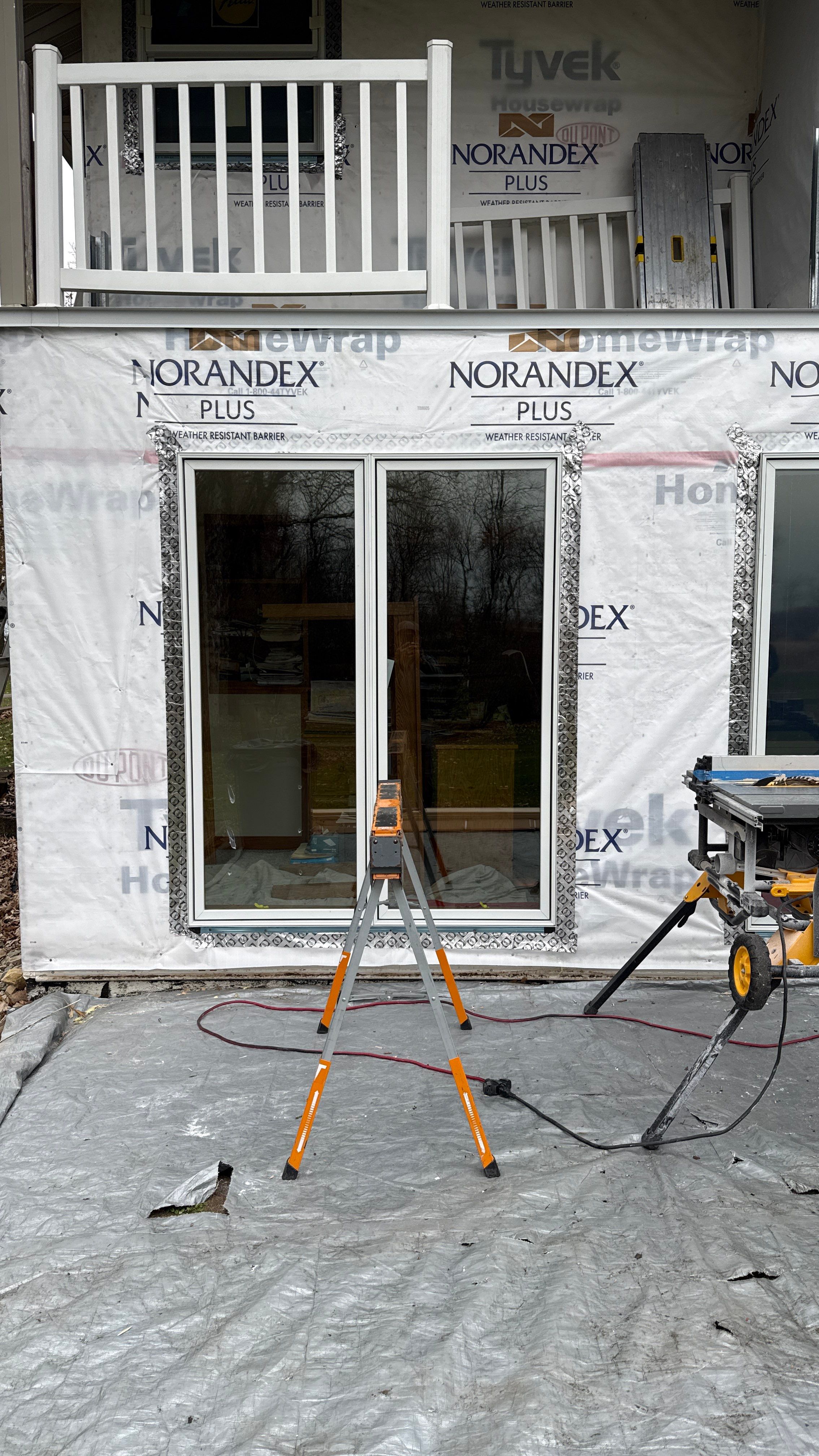 A Clean Window Upgrade Ready for New Siding with Pella Lifestyle Series by United Windows and Siding LLC