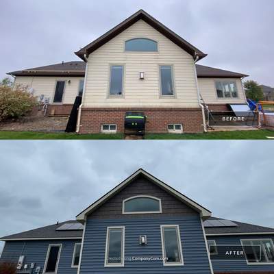 Siding Replacement using CertainTeed Landmark