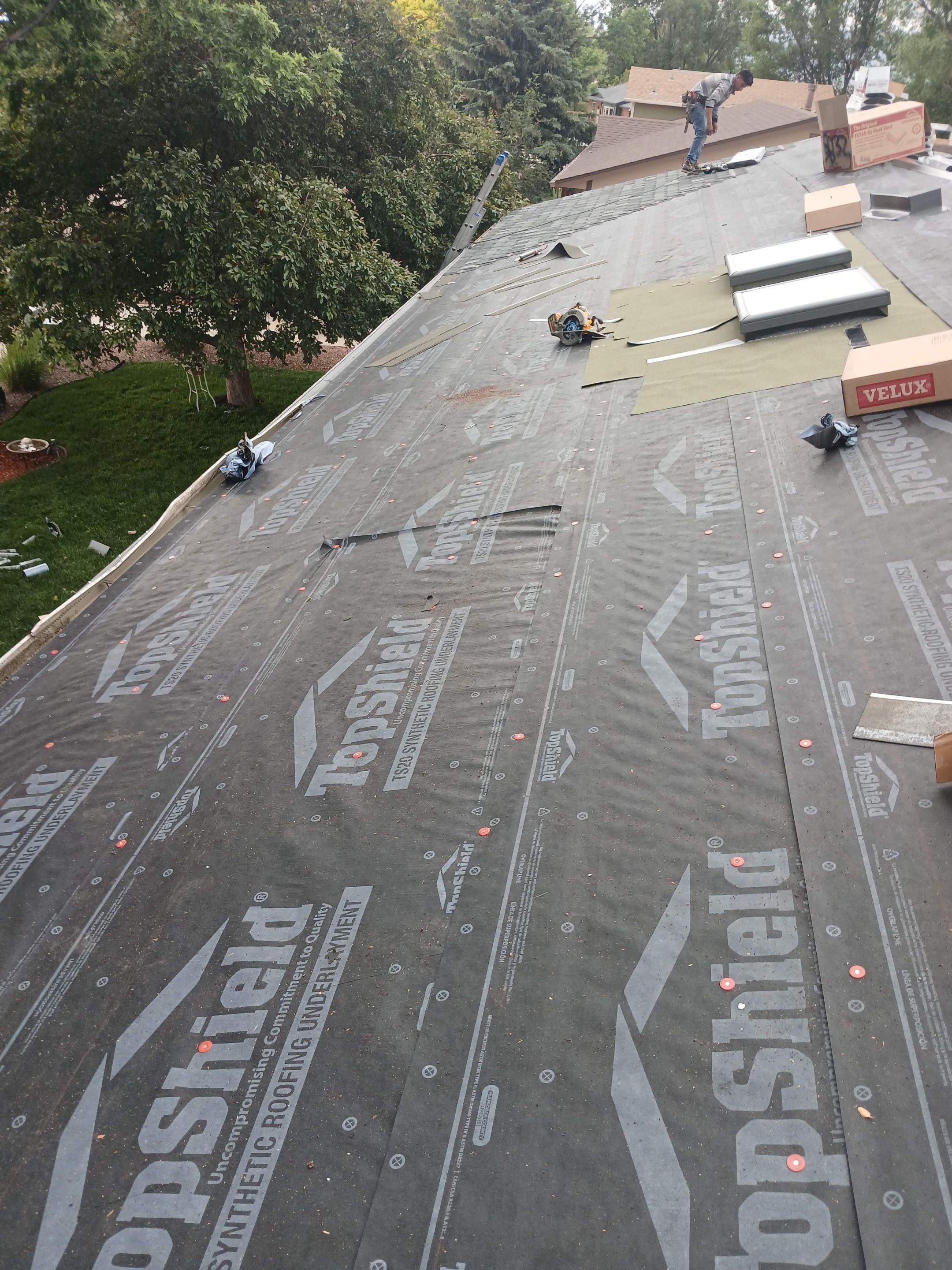 Project in Colorado Springs by Raptor Roofing 