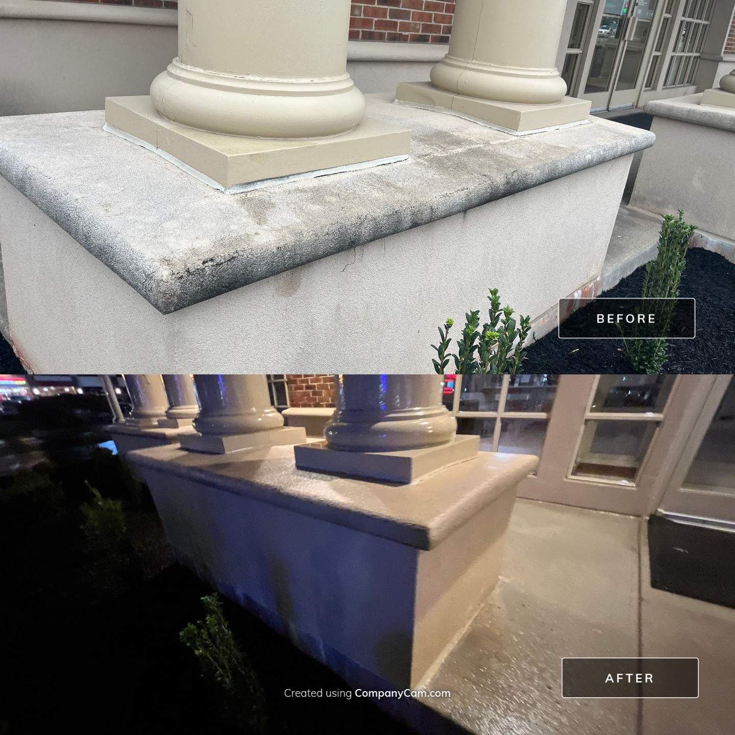 United Communications Bank - Clarksville TN by Mr. Mister Power Washing