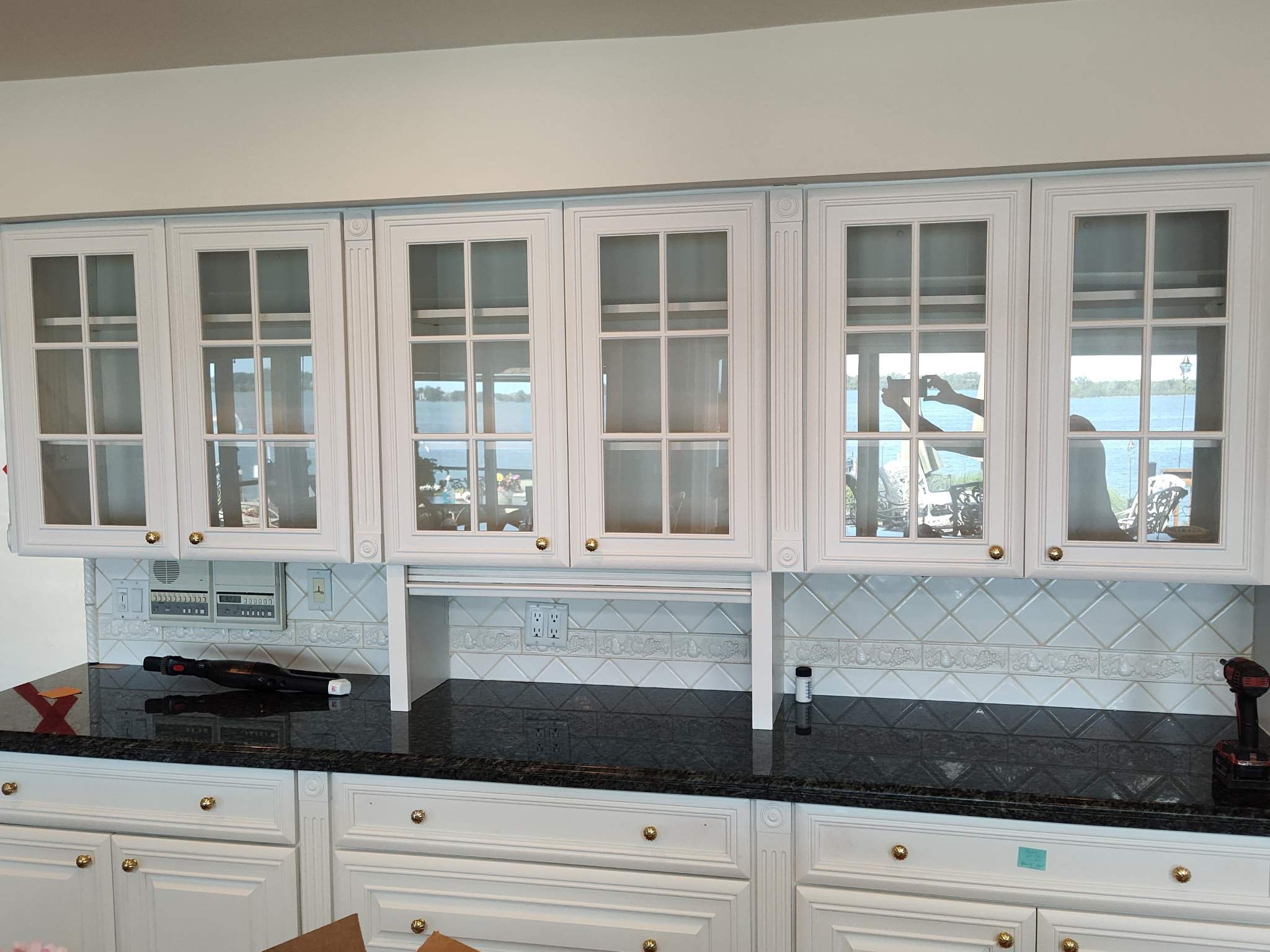 Grosse Ile Kitchen Cabinet Refinishing Update by Top Shelf Painter