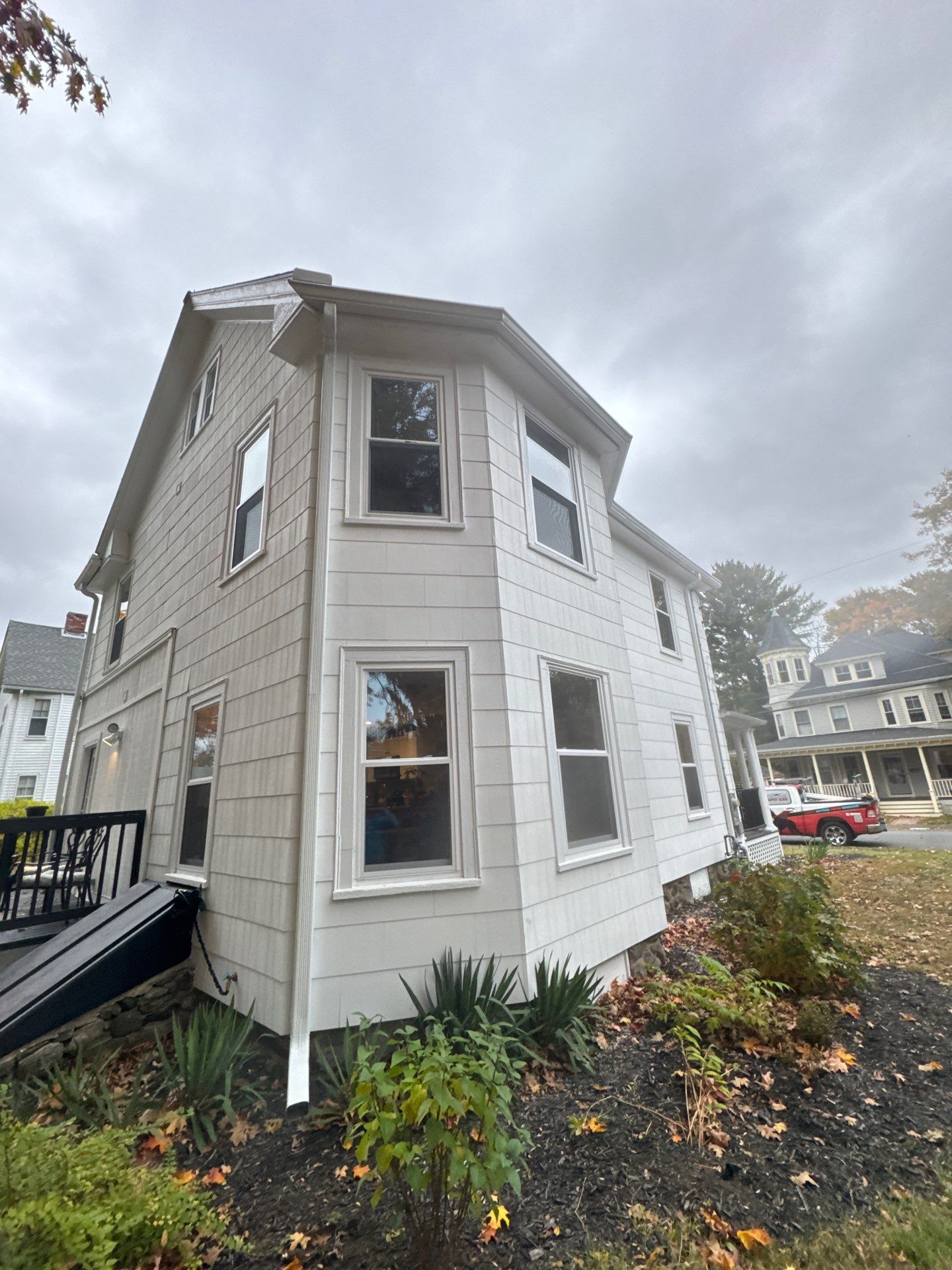 Maynard Gutter Replacement with Trex Leaf Guard System by Mighty Dog Roofing of Greater Middlesex County