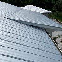 26ga 5V Crimp Mill Finish by Total Roofing System The Metal Roof Experts