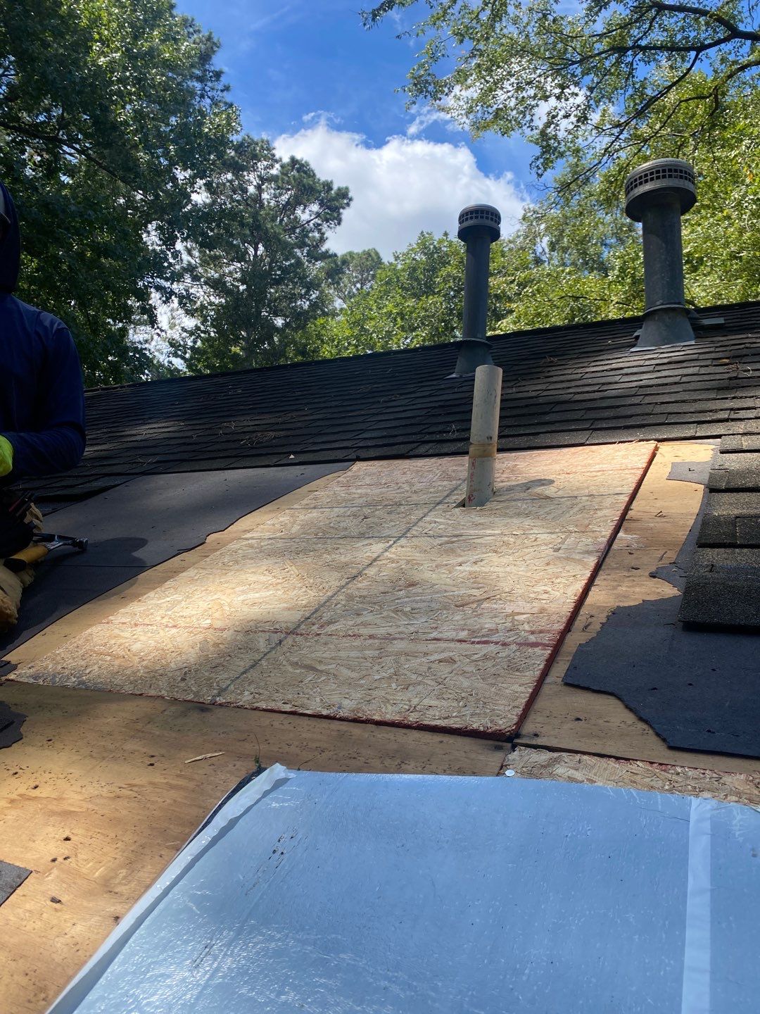 Roof Repair - Wood rot/Pipe Flashing replacement  by Pro Performance Roofing