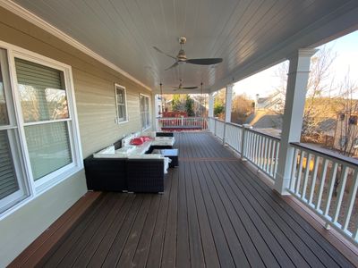 Custom Elevated Covered Porch Addition in Kennesaw