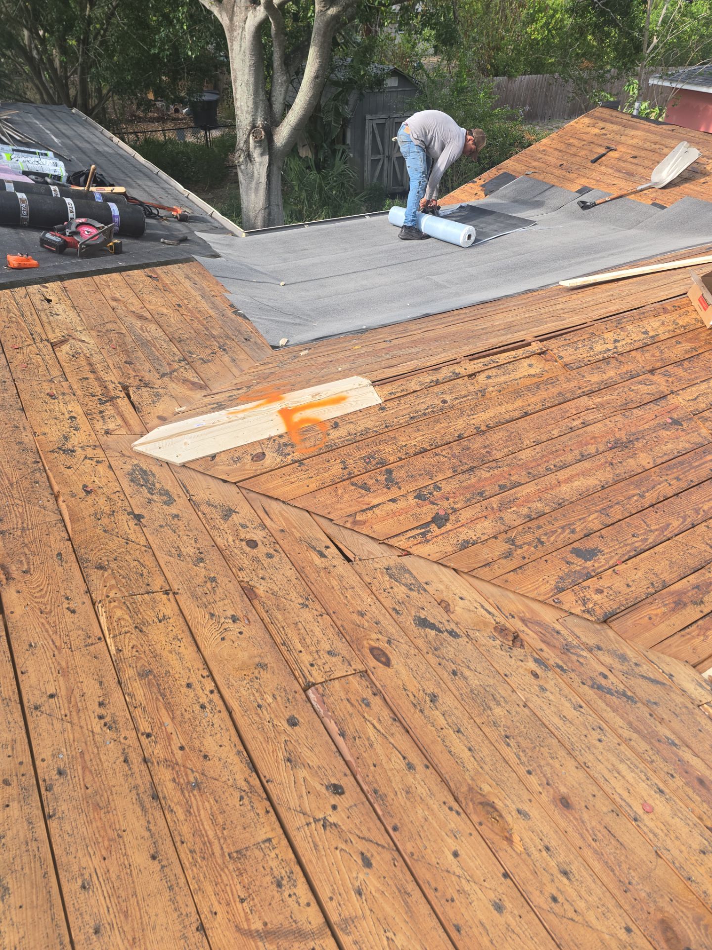 Project in St. Petersburg by Mitchell Roofing Company LLC 